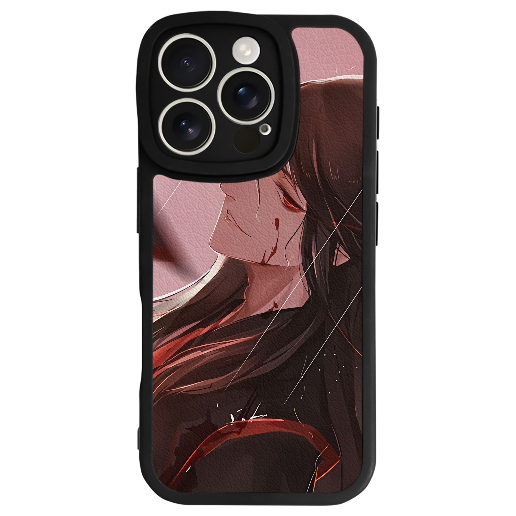 （画像用） 刀剣乱舞 Touken Ranbu 【iPhone 16シリーズ対応】シリコンスマホケース（レザー調） 材質：シリコン